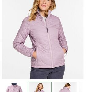 L.L.Bean purple winter coat . NWOT .